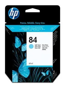 Tusz HP "DesignJet 120" do drukarki, HP "Nr.84" Light Cyan, 69 ml